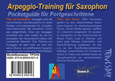 Arpeggio-Training fÃ¼r Saxophon